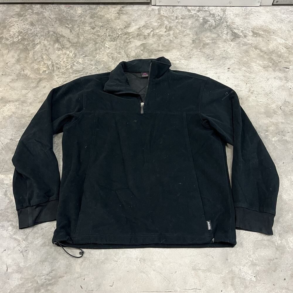 J Lindeberg OC Golf JL Wind Fleece Pullover Top XL Quarter Zip